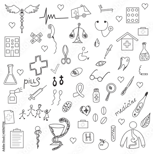 icon collection Medicine