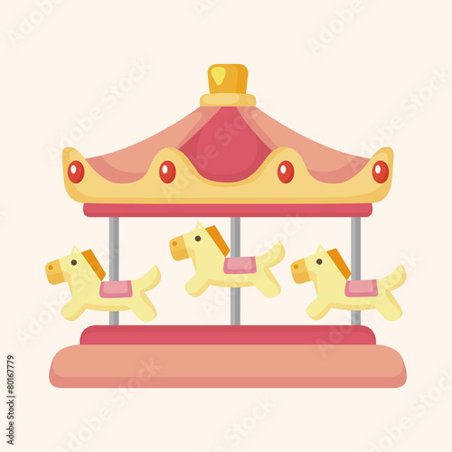 Amusement park facilities theme elements
