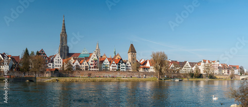 Ulm an der Donau - Panorama photo