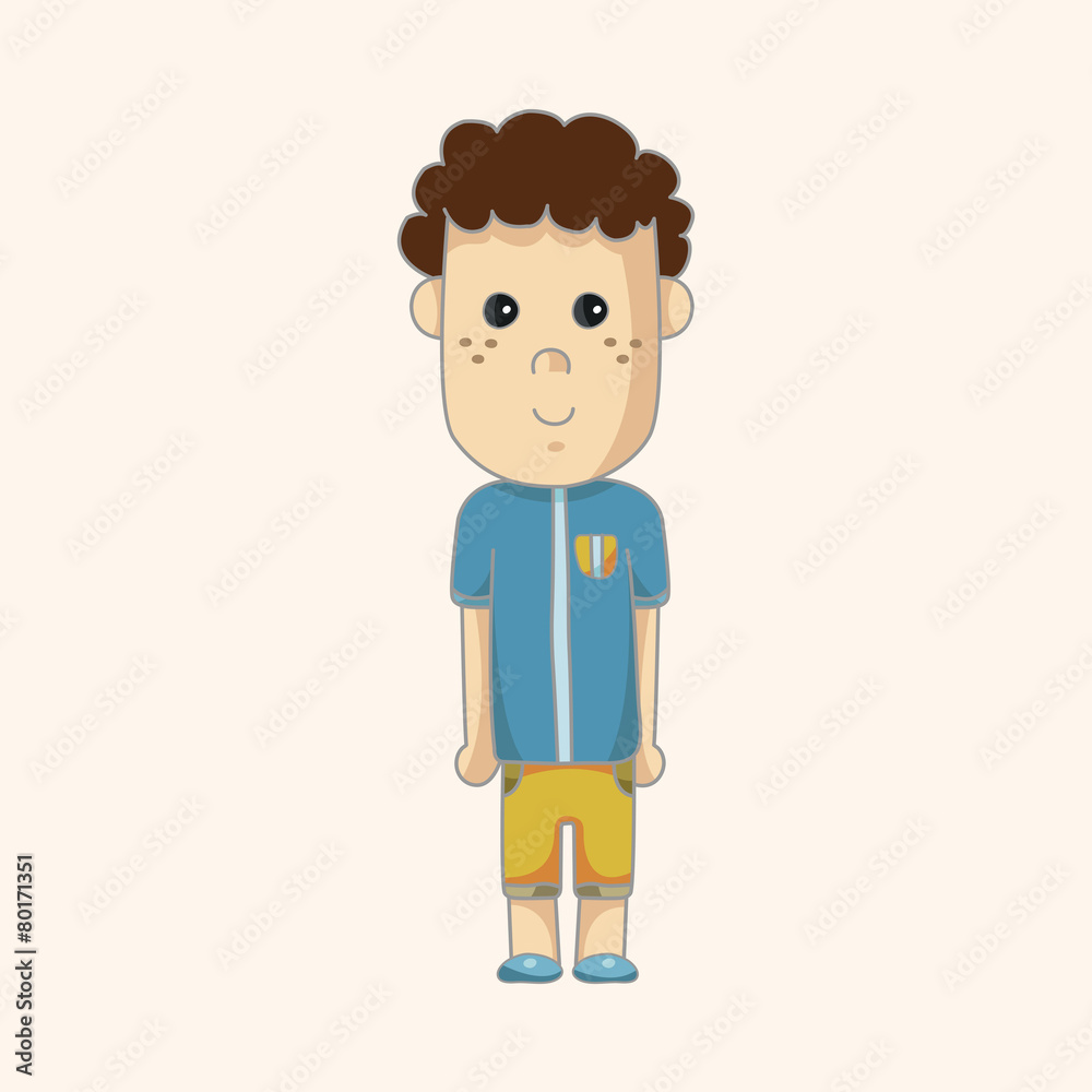 family boy character theme elements family boy character theme elements