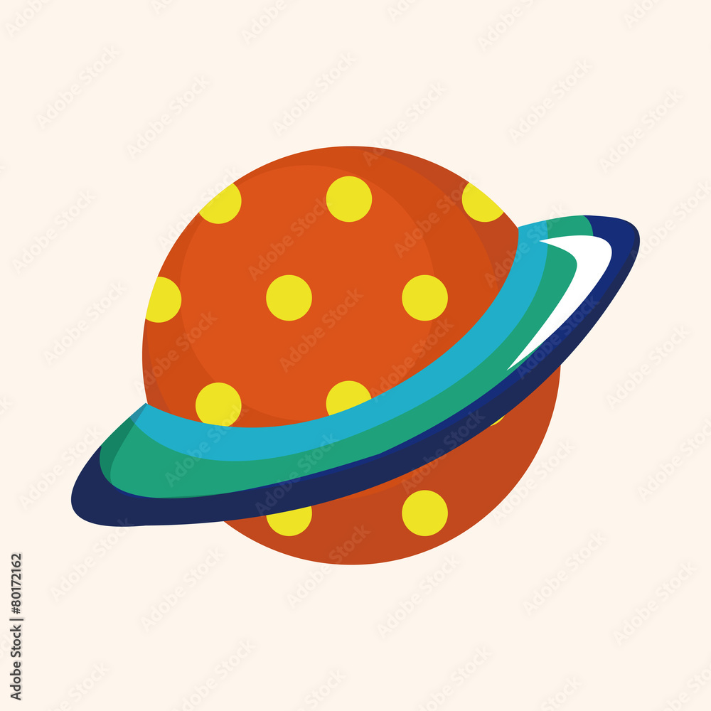 Space planet theme elements Space planet theme elements