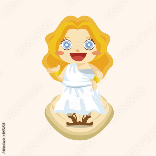 Greek deity theme elements