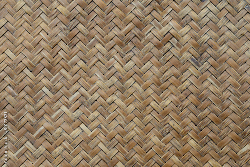 Handmade bamboo woven texture. Handmade bamboo woven texture.