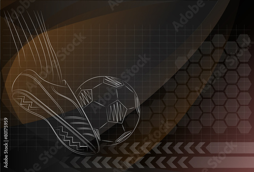 Vector Football background