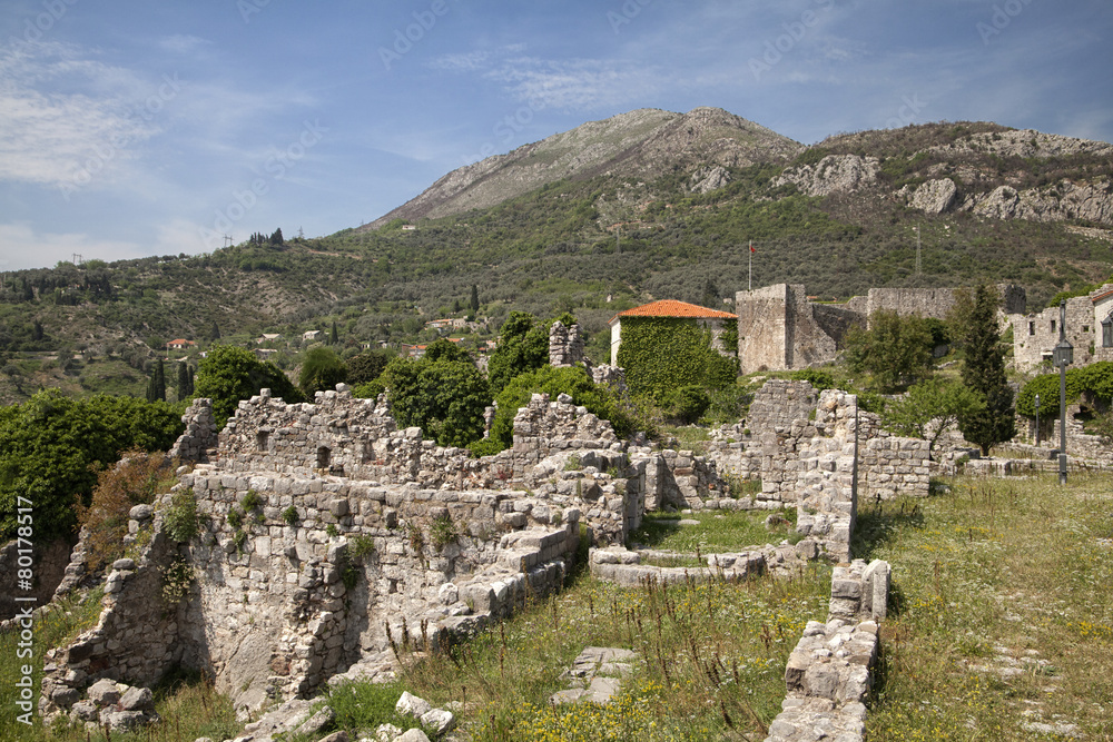 Ruins of Old Bar, Montenegro