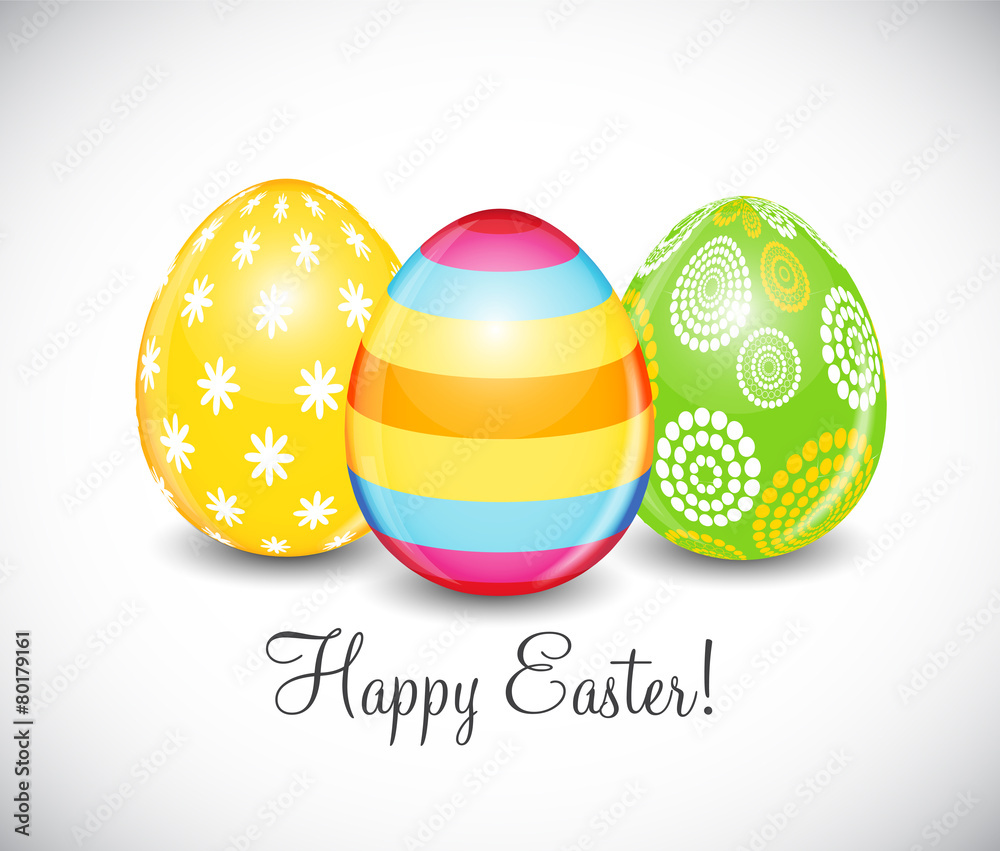 Beautiful Easter Egg Background Vector Illustration Beautiful Easter Egg Background Vector Illustration