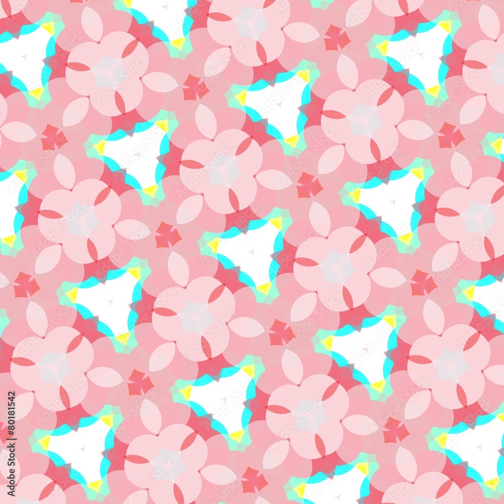 pattern illustration of abstract flowers pattern illustration of abstract flowers