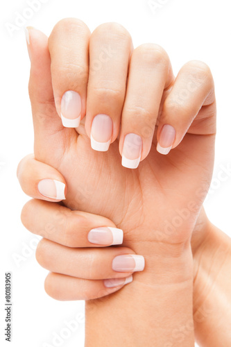 care for sensuality woman nails