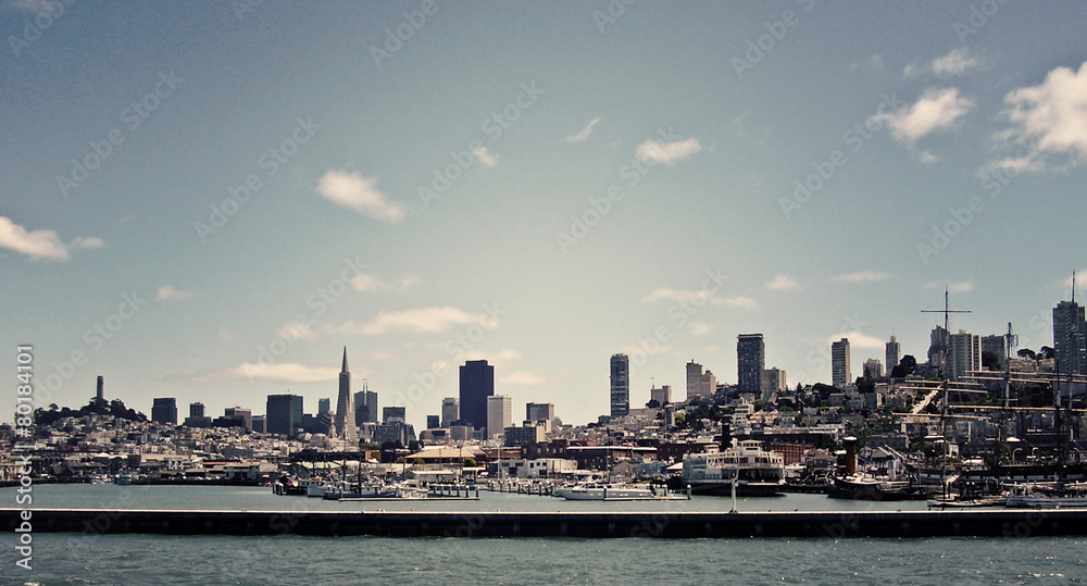 Fototapeta premium San Francisco bay, California, USA