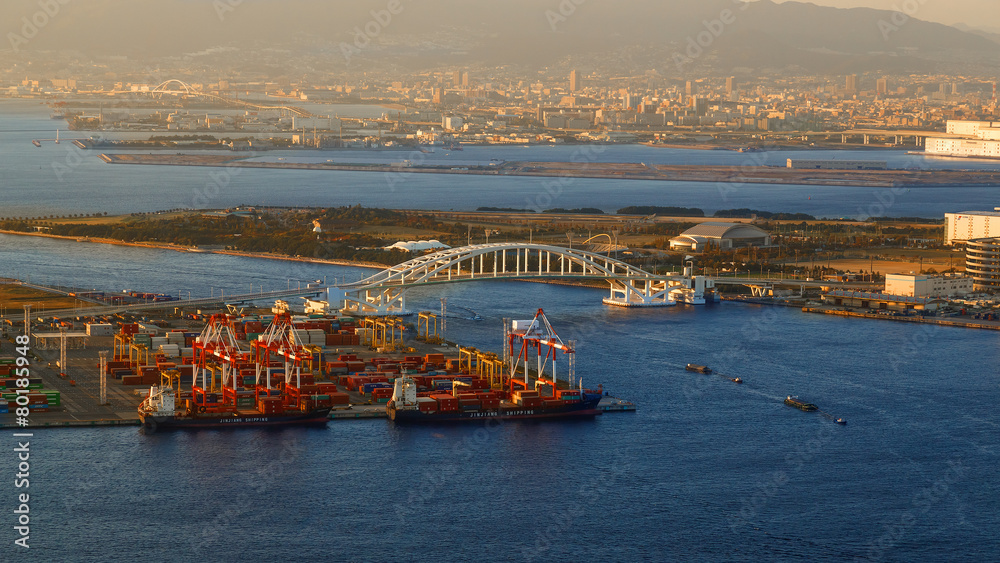 Fototapeta premium Osaka Bay