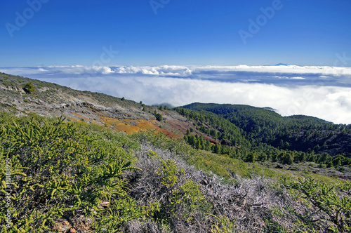 La Palma Caldera de Taburiente sea of clouds in canary Islands © Andrius Gruzdaitis