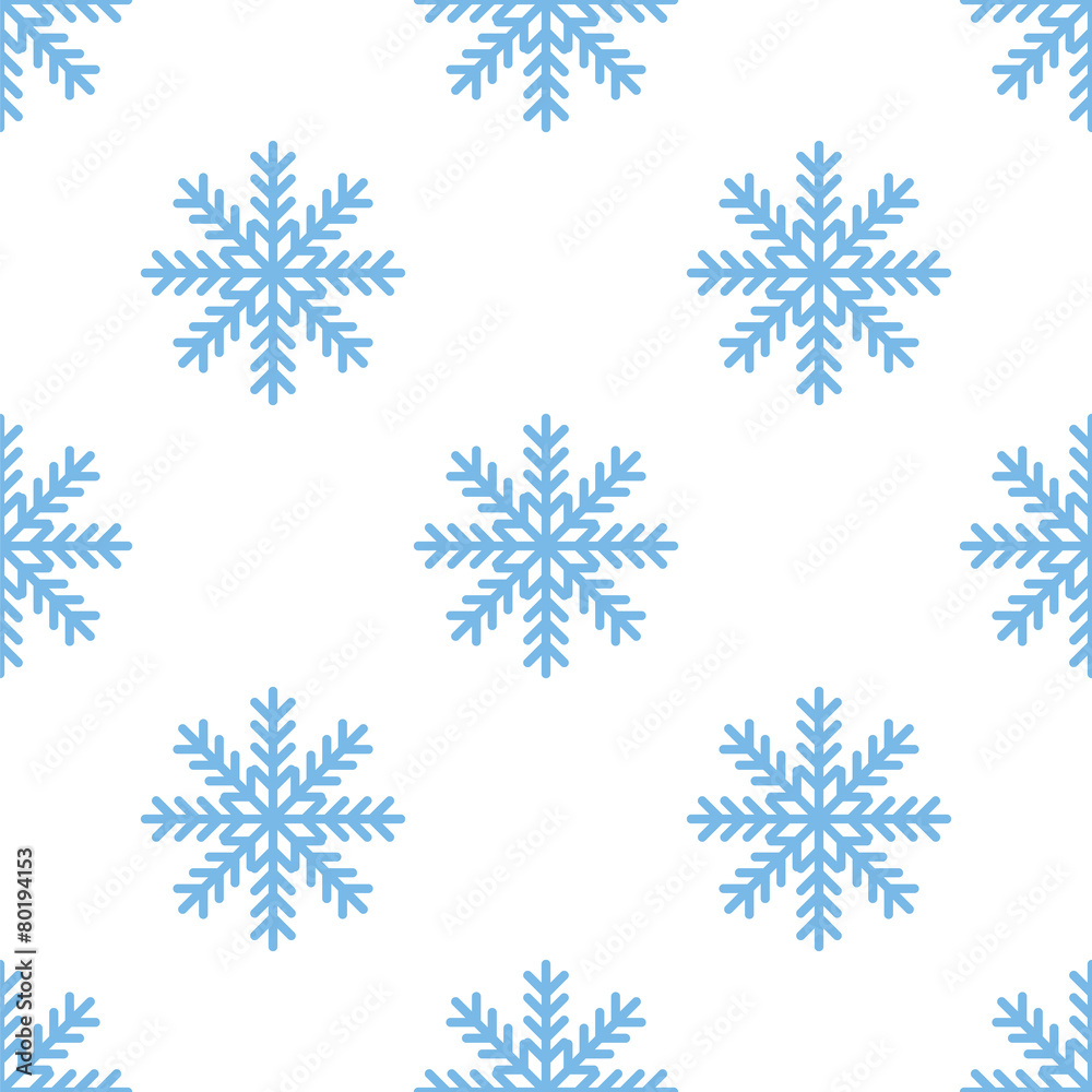 Snowflake seamless pattern Snowflake seamless pattern