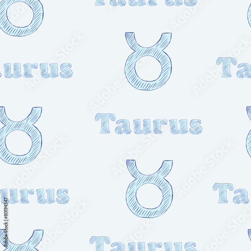 Taurus seamless photo