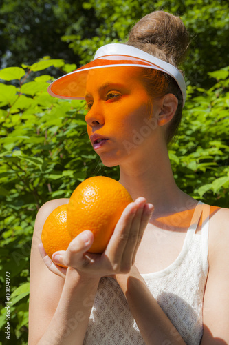 Orange Lady