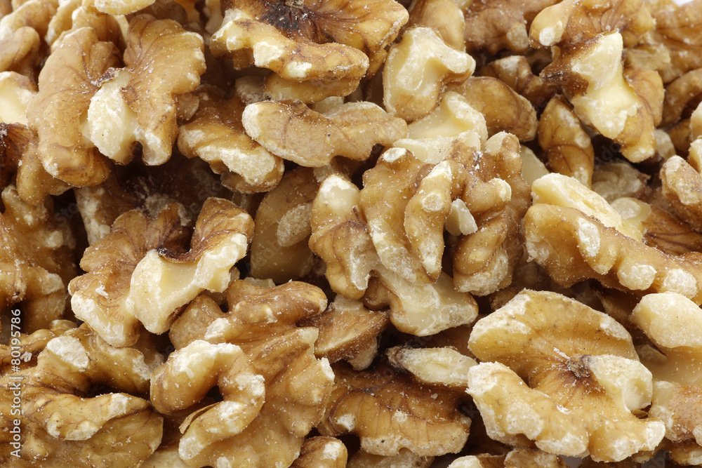 fresh peeled walnuts background fresh peeled walnuts background