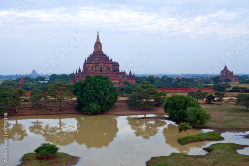 Bagan archaeological zone  Myanmar
