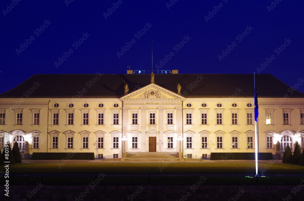 Naklejka premium schloss bellevue in berlin