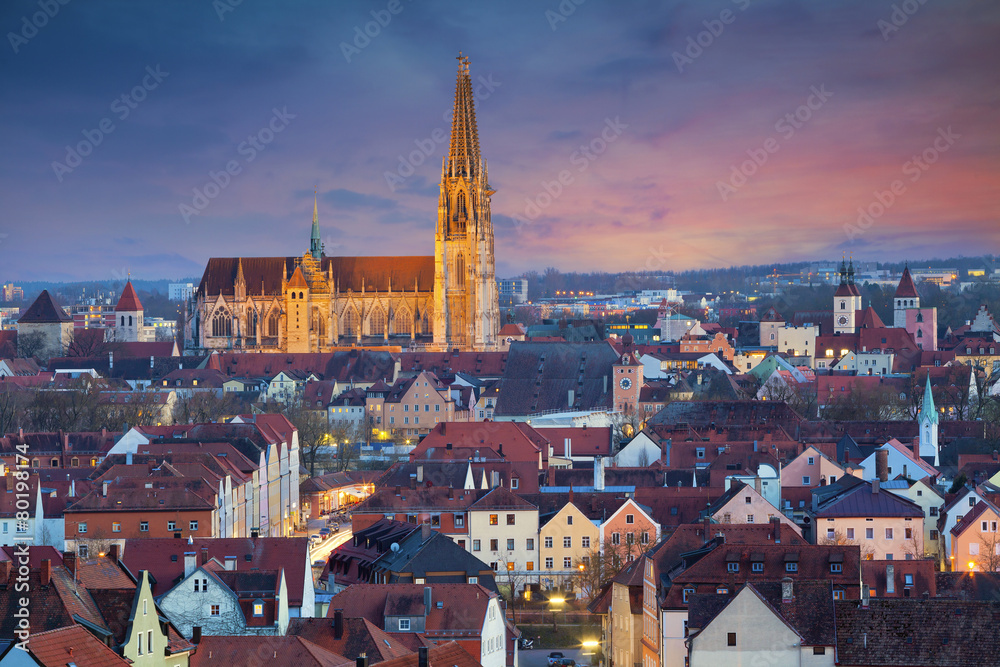 Obraz premium Regensburg.