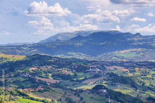 Wzgórza Emilia-Romania, Włochy photo