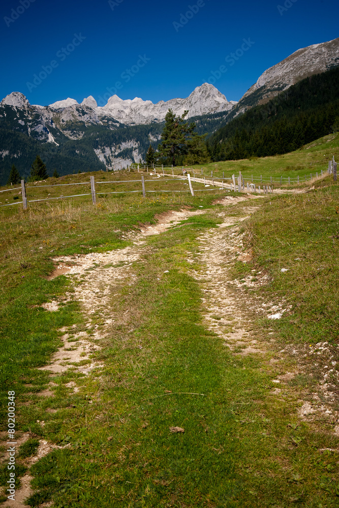 alps in slovenia