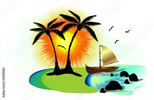 isola tropicale