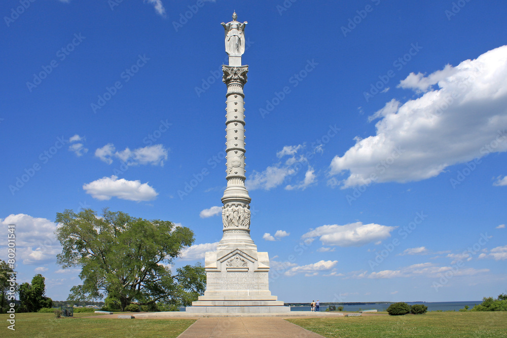Obraz premium Yorktown Victory Monument