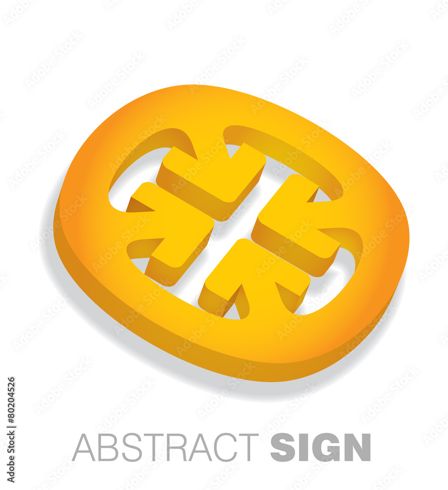 Obraz premium Communication concept with arrows