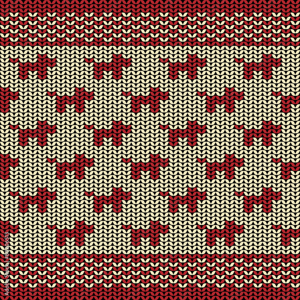 Fabric line background pattern with silhouette of dog