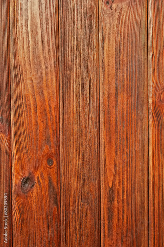 Parallel vertical wooden boards