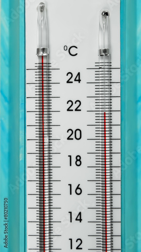 Glass hygrometer