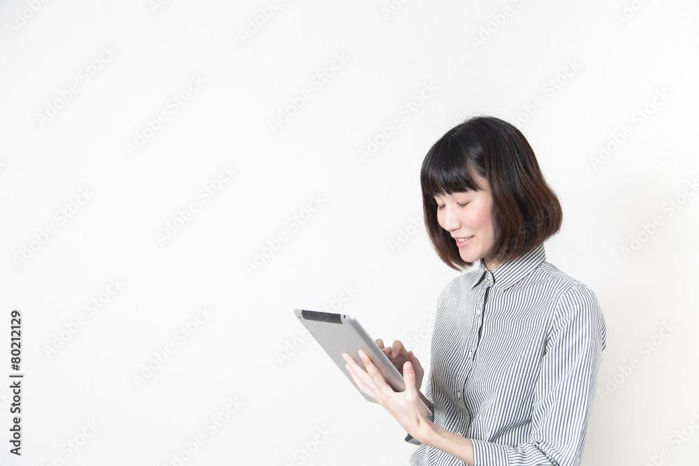 白バックOLポートレート 白バックOLポートレート
