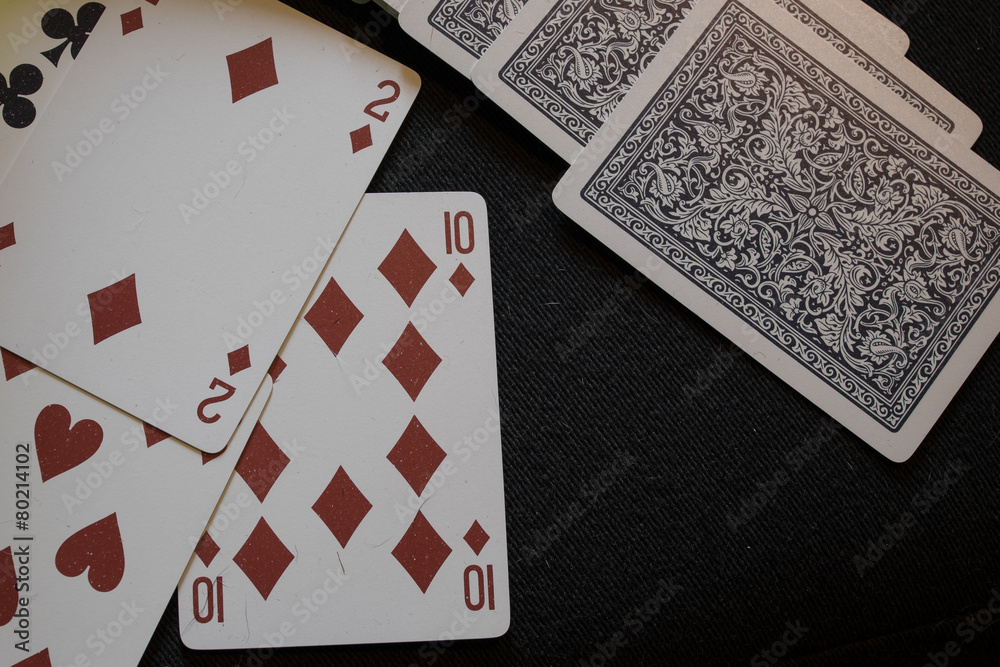 Poker Karten StockFoto Adobe Stock