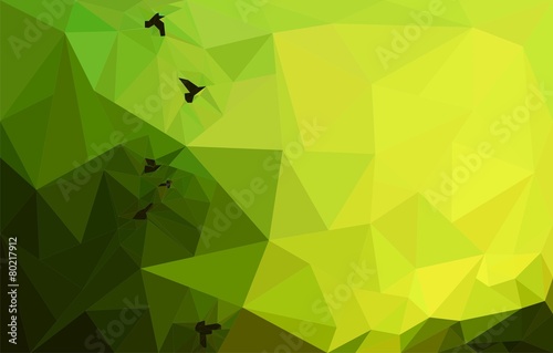 abstract triangle background