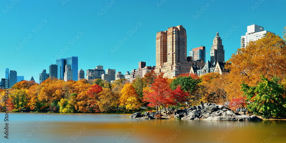 Obraz premium Central Park Autumn