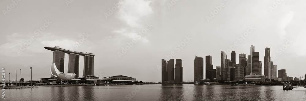 Fototapeta premium Singapore skyline