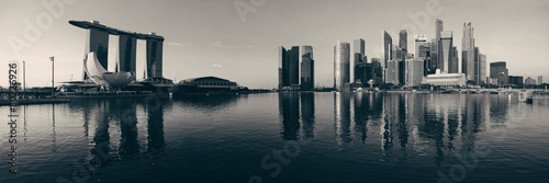 Canvas Print Singapore skyline
