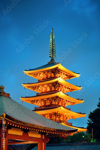 Photography Tokyo temple