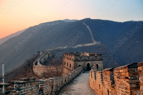 Great Wall sunset