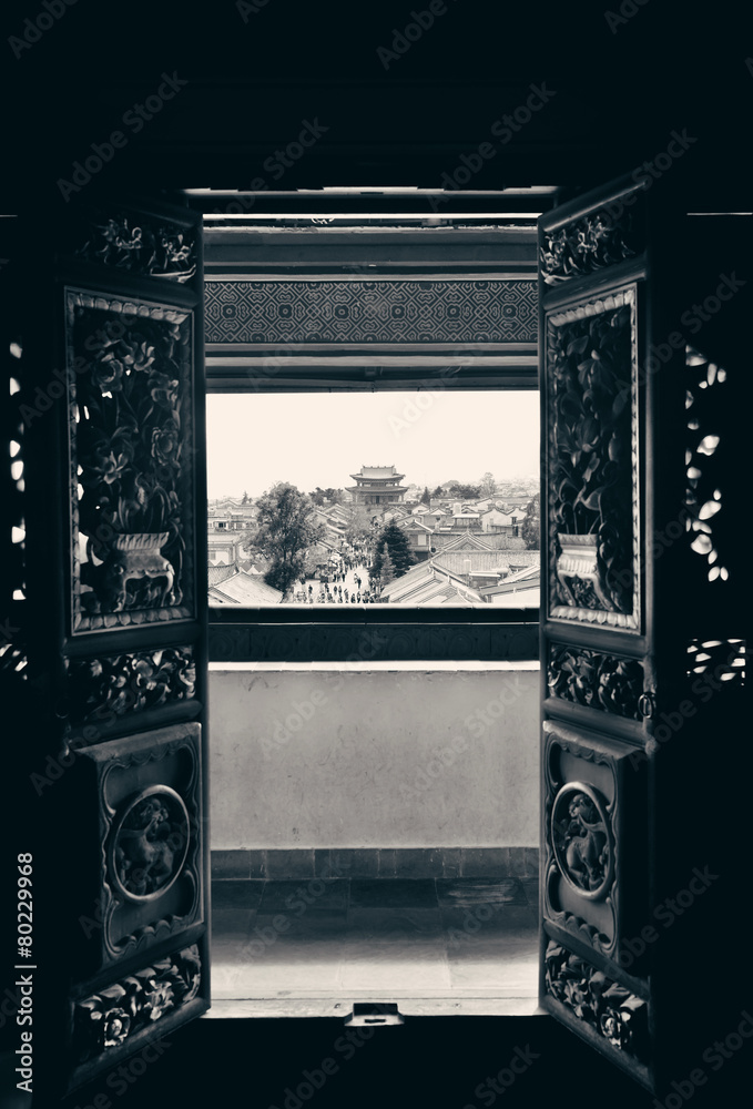 Naklejka premium Dali Old Town