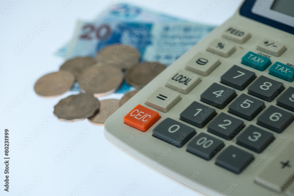 money and the calculator