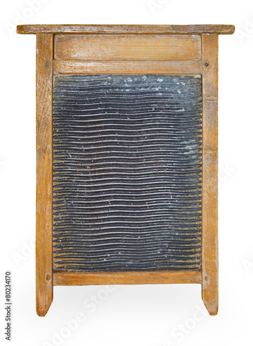 Принти на полотні Wooden washboard