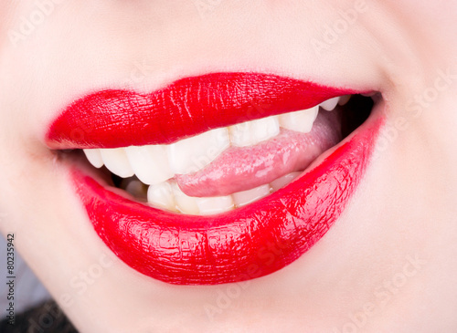 Female lips