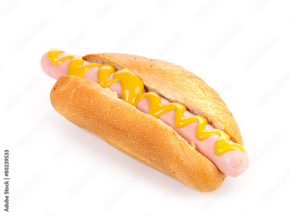 Tasty grilled hotdog Tasty grilled hotdog
