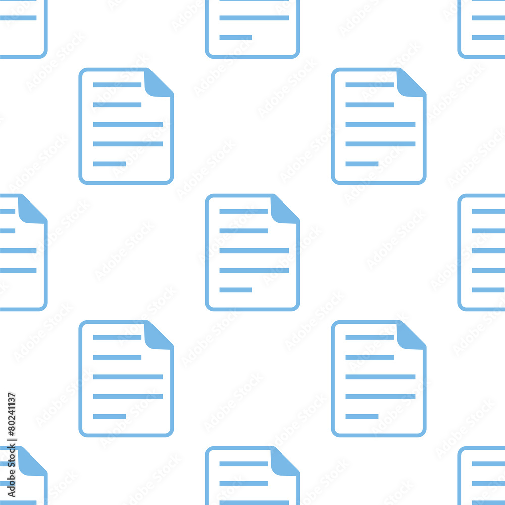 Document seamless pattern Document seamless pattern