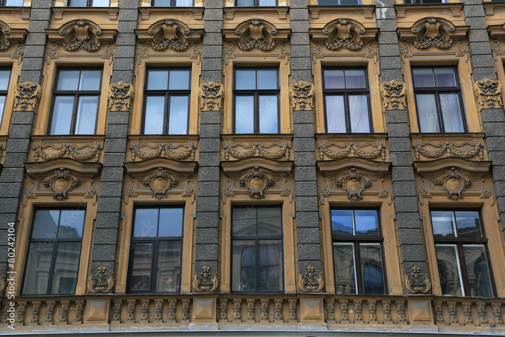 Jugenstilfassade in Riga II