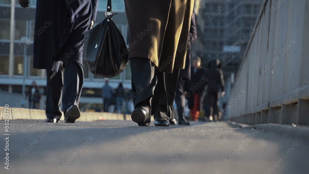 Pedestrians in slow motion in the city. Find similar clips in ou Pedestrians in slow motion in the city. Find similar clips in ou
