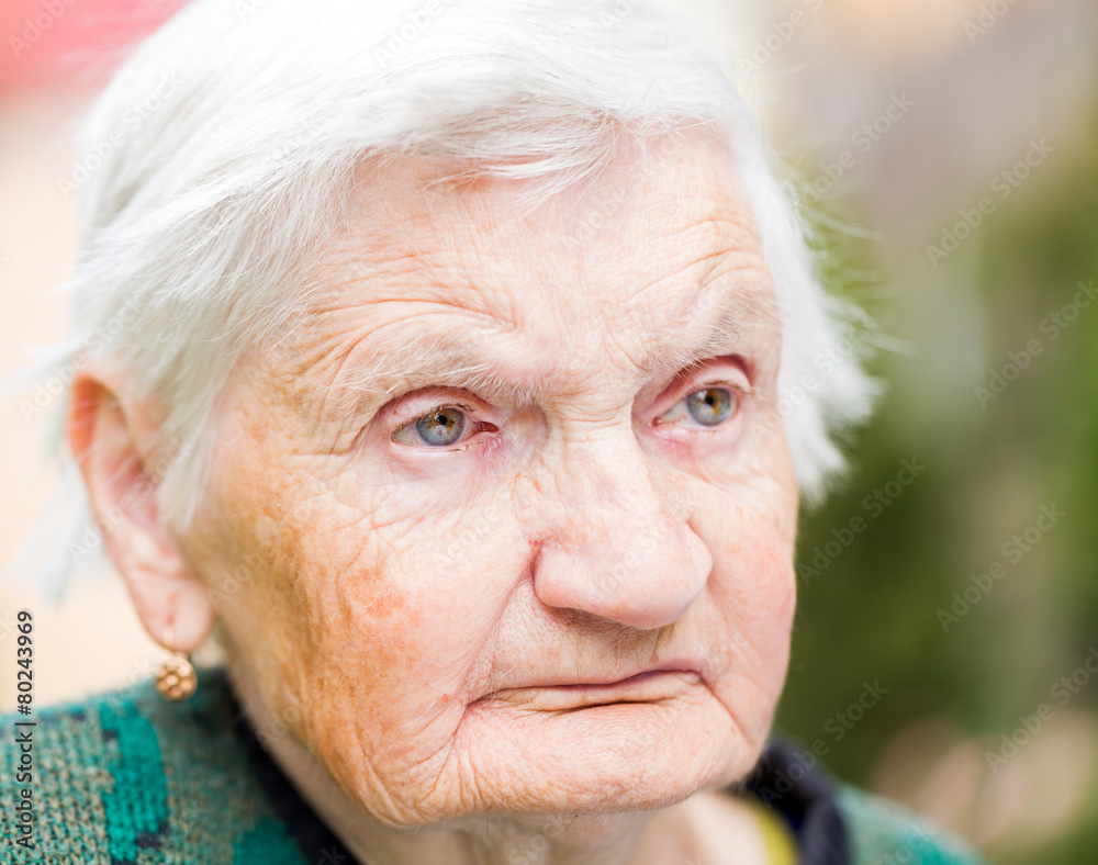 Elderly woman Elderly woman
