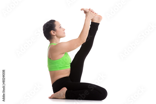 Heron yoga Pose