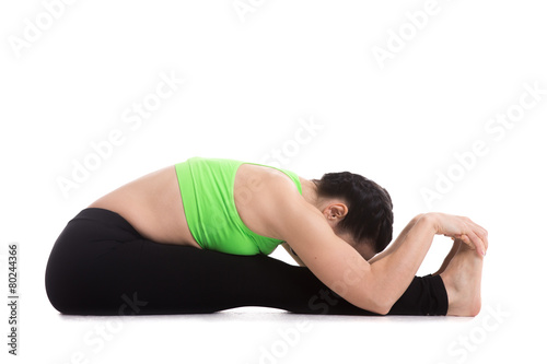 Seated Forward Bend yoga pose