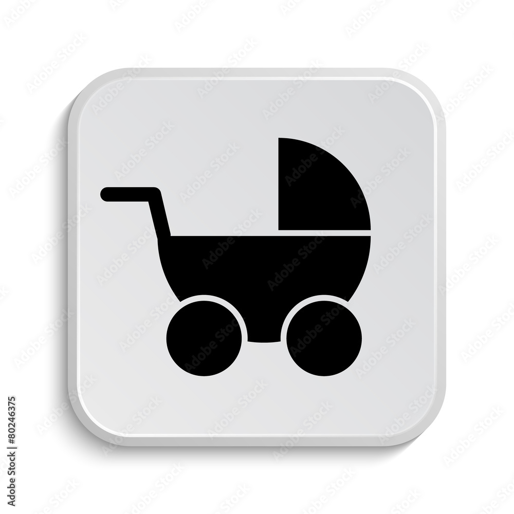 Baby carriage icon Baby carriage icon